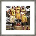 All The Kings Men 2014-15 Nba Basketball Preview Issue Sports Illustrated Cover Framed Print
