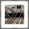 All Tracks Lead To The Enola Yards Framed Print