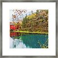 Alley Roller Mill And Spring Framed Print