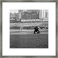 Allie Reynolds Of The Yankees At The Framed Print