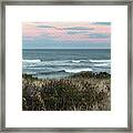 Along Cape Cod Ii - Pastel Framed Print