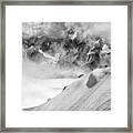 Alps: Walking Up, Above The Clouds Framed Print