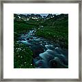 American Basin In Monsoon Season Framed Print