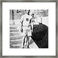 American Olympian Jim Thorpe Framed Print