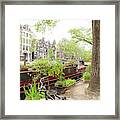 Amsterdam Living Framed Print