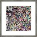 An Abundance Of Flowers In A Garden Framed Print