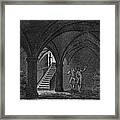 Ancient Crypt, Guildford, Surrey, 1785 Framed Print