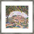 Anemone Hill Through The Eucalyptus Framed Print