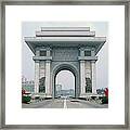 Arch Of Triumph Framed Print