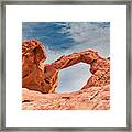 Arch Rock Framed Print