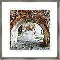 Arches - Ft. Pickens Framed Print