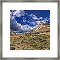 Arid Bighorn Mountains, Wyoming Framed Print