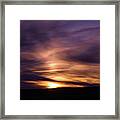 Arizona Desert Sunset #2 Framed Print