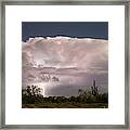 Arizona Monsoon Thunderstorm Framed Print