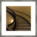 Arlington Spiral Stairs Framed Print