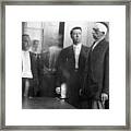 Arraignment Of Frank Holt Framed Print