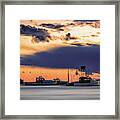At Anchor At Lookout Point Framed Print