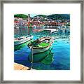 At The Island Of Brac Framed Print