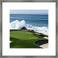 At&t Pebble Beach National Pro-am - Framed Print