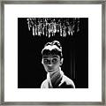 Audrey Hepburn, British Actress Framed Print