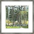 Augusta National Golf Course, 1960 Masters Preview Sports Illustrated Cover Framed Print