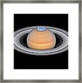 Aurorae On Saturn Framed Print