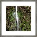 Austria, Styria, View Of Waterfall In Framed Print