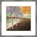 Autumn Park Framed Print