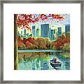 Autumn Central Park Framed Print