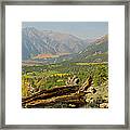 Autumn Colors On The Continental Divide Framed Print