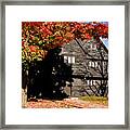 Autumn In Salem Framed Print