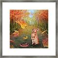 Autumn Leaves Framed Print