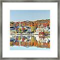 Autumn On Lake Winnipesaukee Framed Print