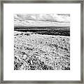 Autumn View From Slieve Gallion Over County Derry And County Antrim Northern Ireland With Rock Pokin Framed Print