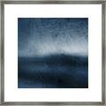 Azul 1- Art By Linda Woods Framed Print