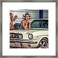 Baby You Can Drive My Car ..... Framed Print
