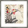 Babylone D'allemagne (german Babylon) Framed Print