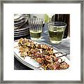 Bacon Wrapped Hors Doeuvres Framed Print