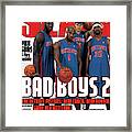 Bad Boys 2: The Detroit Pistons Slam Cover Framed Print