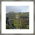 Bahai Gardens And Temple - Haifa, Israel Framed Print