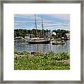 Bailey Island Harbor Framed Print