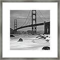 Baker Beach Impressions Framed Print