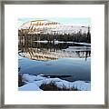 Bald Mountain Sunset On Clegg Lake - Uinta Mountains, Utah Framed Print