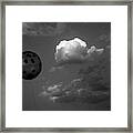 Balloon Vs Cloud Framed Print