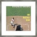 Baltimore Orioles Jackie Brandt Sports Illustrated Cover Framed Print