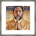 Baltimore Ravens Ray Lewis Sports Illustrated Cover Framed Print