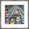 Bangkok Traffic Jam Framed Print