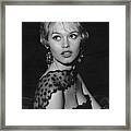 Bardot In London Framed Print