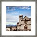 Basilica Di San Francesco Framed Print