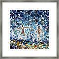 Bathing Children In The Sea Framed Print